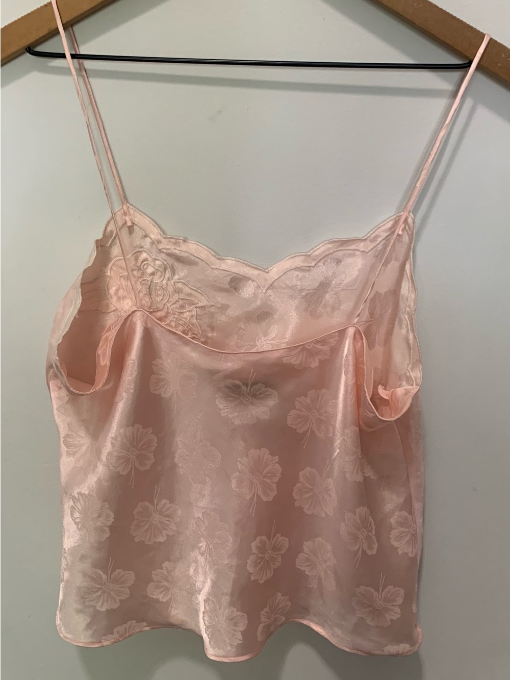 Victoria's Secret Vintage Gold Label Floral Camisole Pink Size Medium - Picture 5 of 8